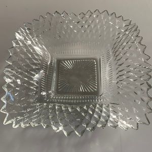 American crystal dish